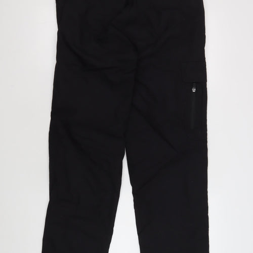 Trespass Men's Black Cargo Trousers, M, Water Resistant