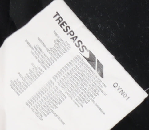 Trespass Men's Black Cargo Trousers, M, Water Resistant