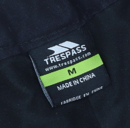 Trespass Men's Black Cargo Trousers, M, Water Resistant