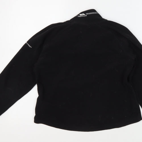 Trespass Women's Black Fleece Pullover Sweatshirt Size S