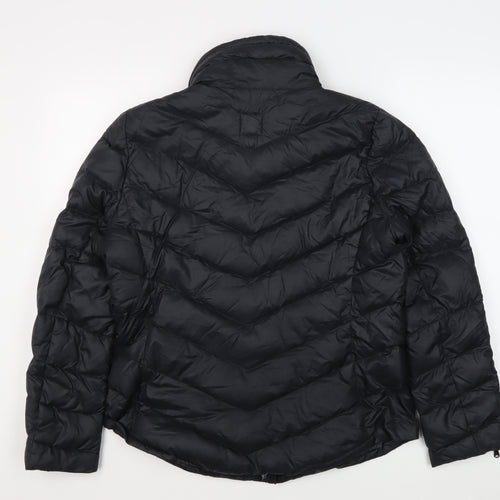 Gap Women's Black Puffer Jacket Coat L