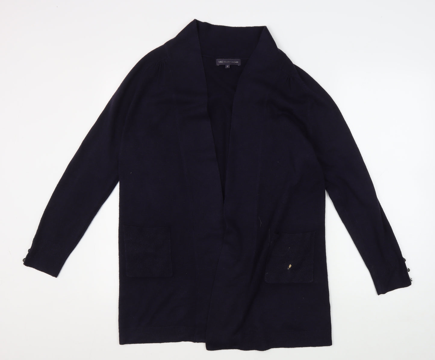Marks and Spencer Women's Black Petite Cardigan, Size 16