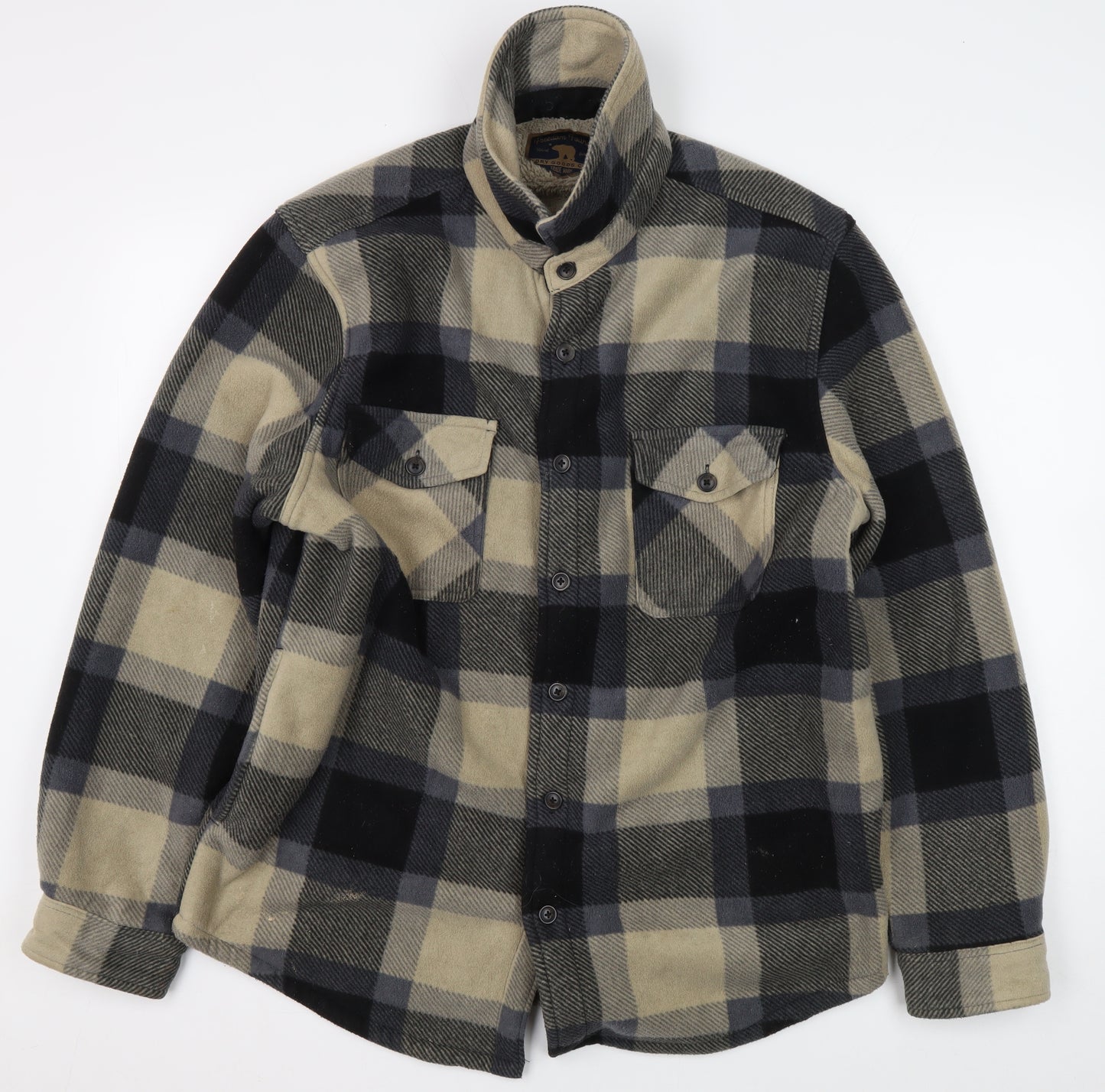 Freedom Foundry Men's Beige Plaid Jacket L