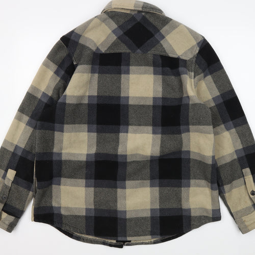 Freedom Foundry Men's Beige Plaid Jacket L