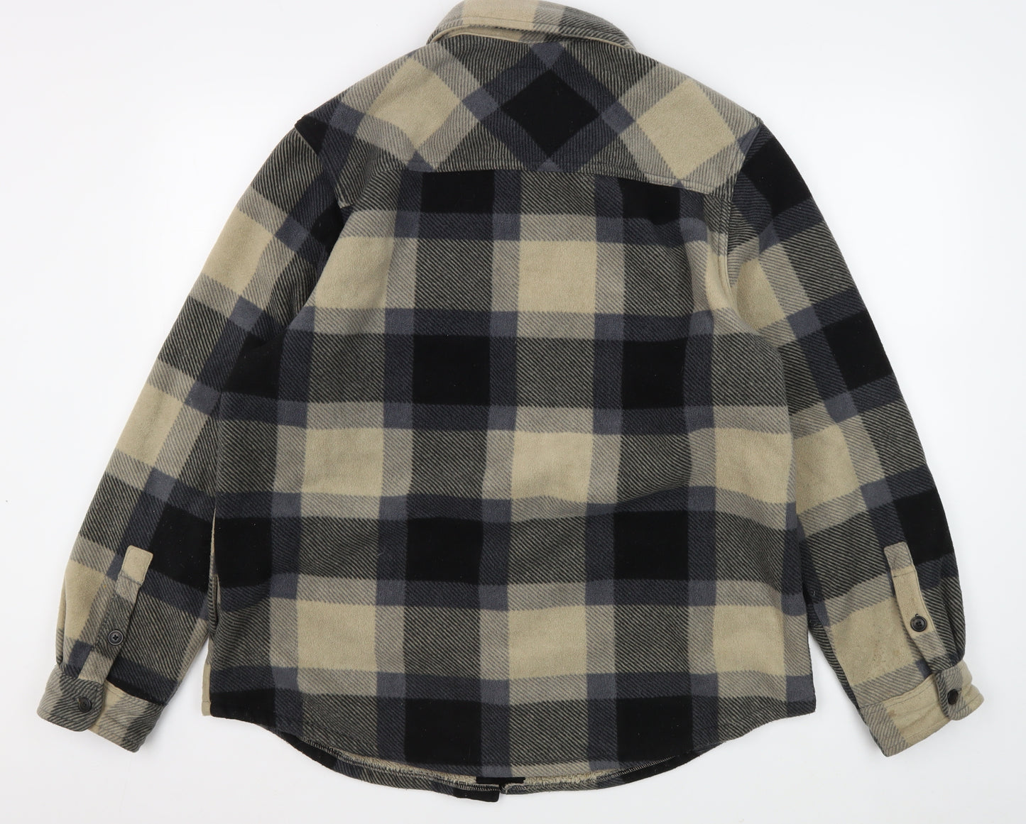 Freedom Foundry Men's Beige Plaid Jacket L