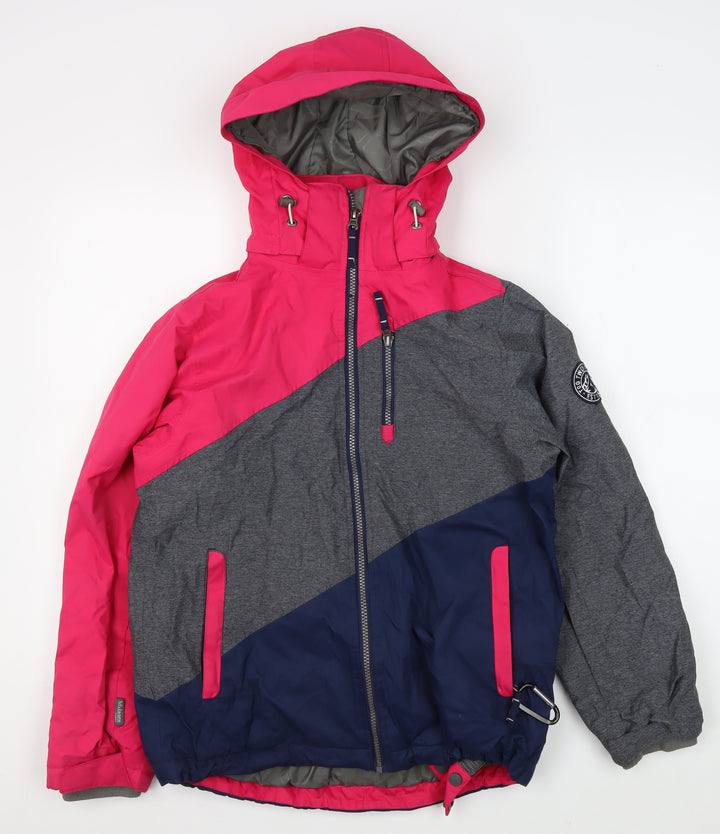 Tog Twenty Four Girls Pink Puffer Jacket 11-12 Years Hooded