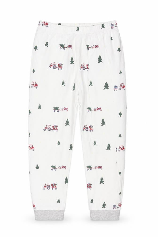 The White Company Boys White Lounge Pants 7-8 Years Christmas