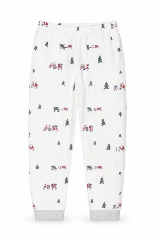The White Company Boys White Lounge Pants 7-8 Years Christmas