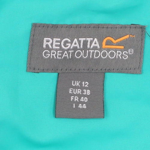 Regatta Women's Green Waterproof Jacket Size 12