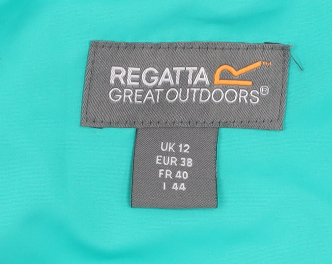 Regatta Women's Green Waterproof Jacket Size 12