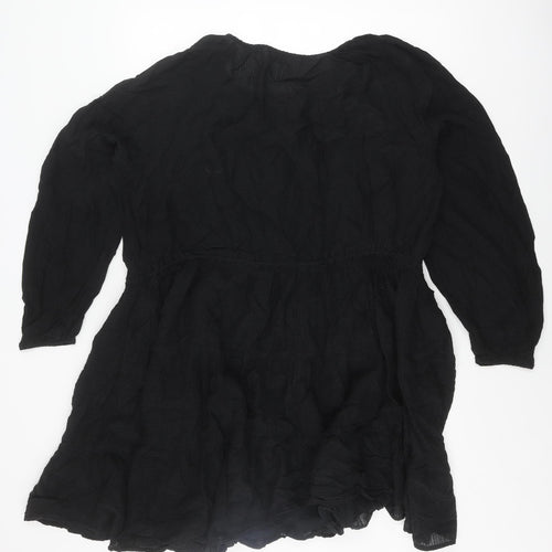 Marks and Spencer Women's Black Shift Dress Size 20