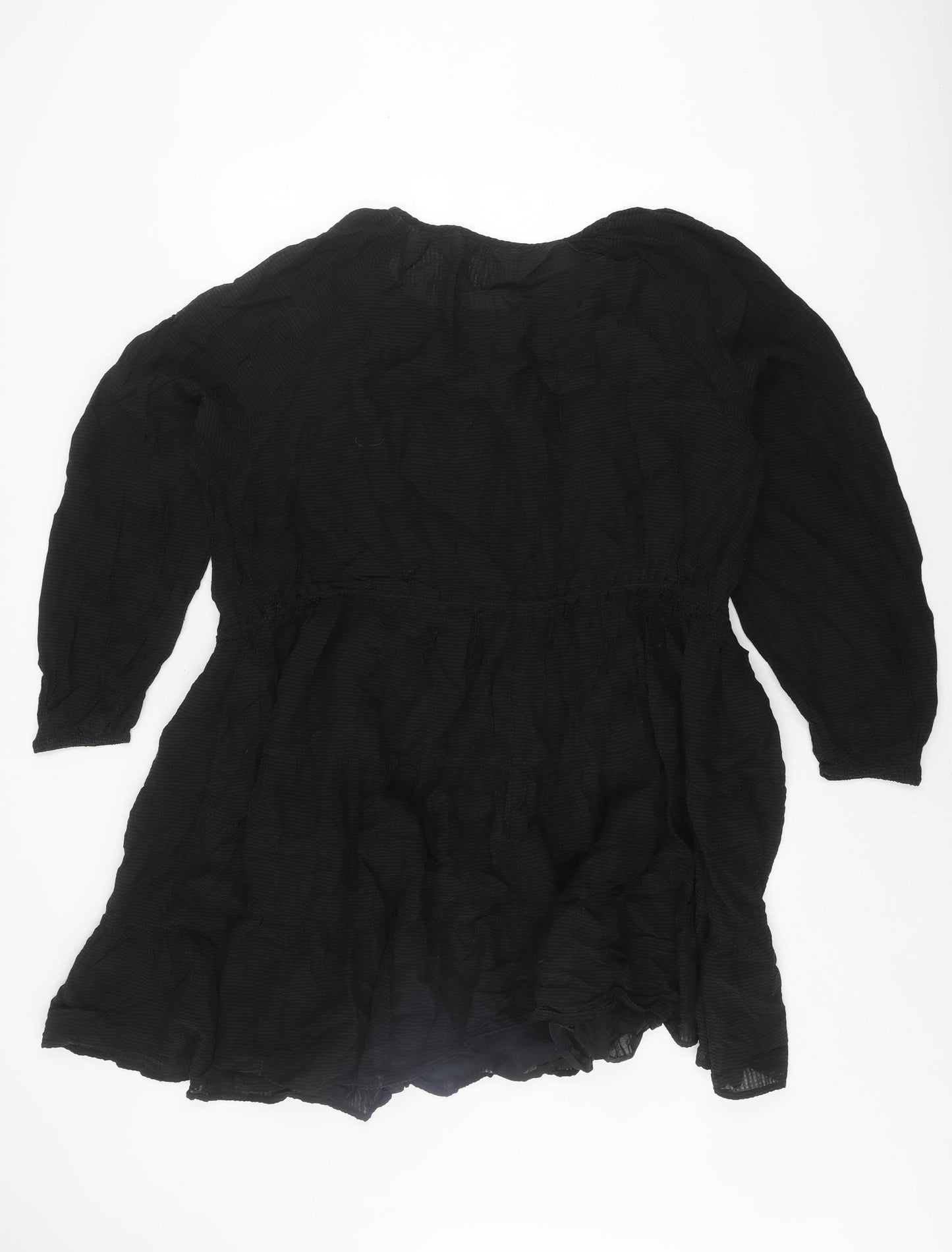 Marks and Spencer Women's Black Shift Dress Size 20