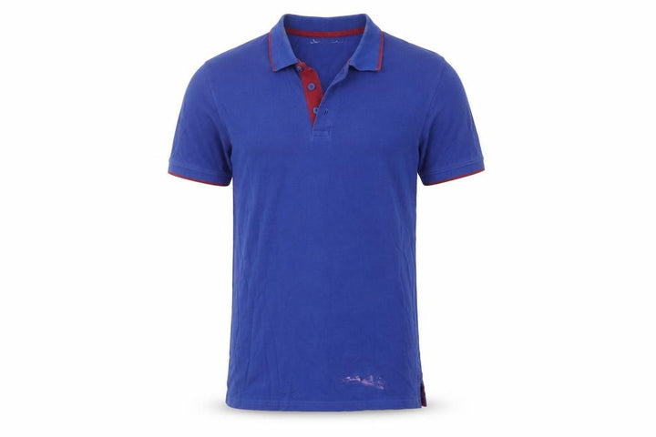 Mountain Warehouse Men's Blue Polo, M, Casual Comfort