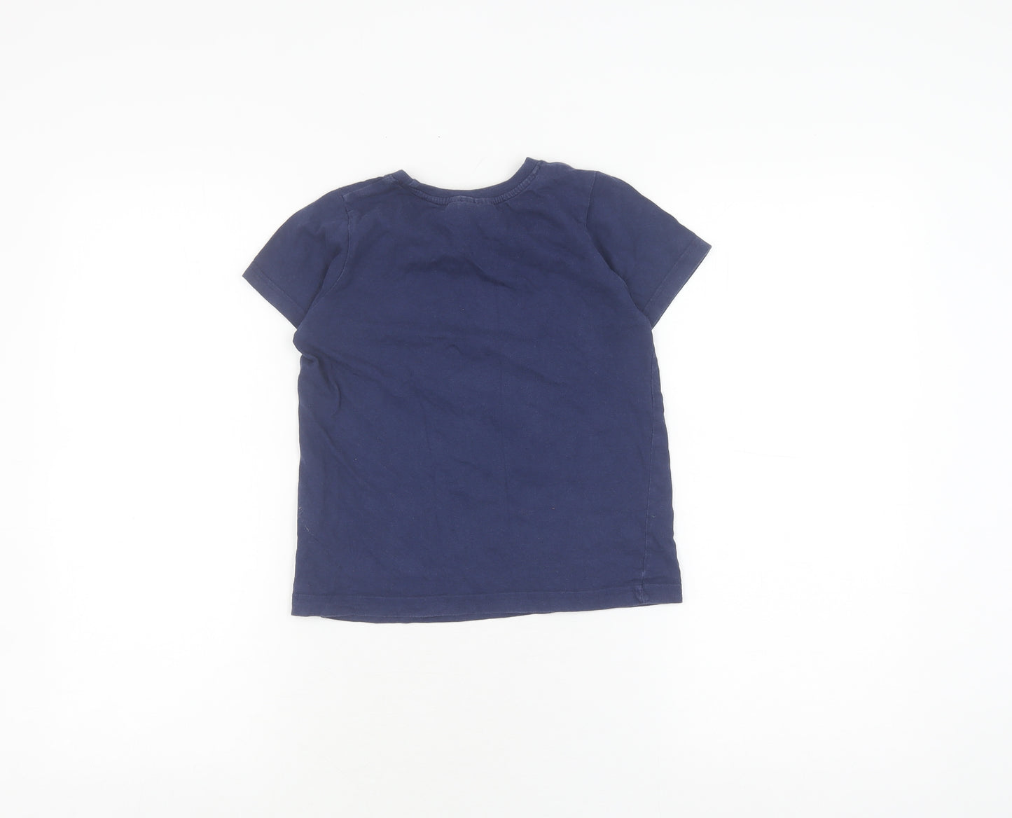 Marvel Boys Blue Spider-Man T-Shirt 5-6 Years Casual Graphic