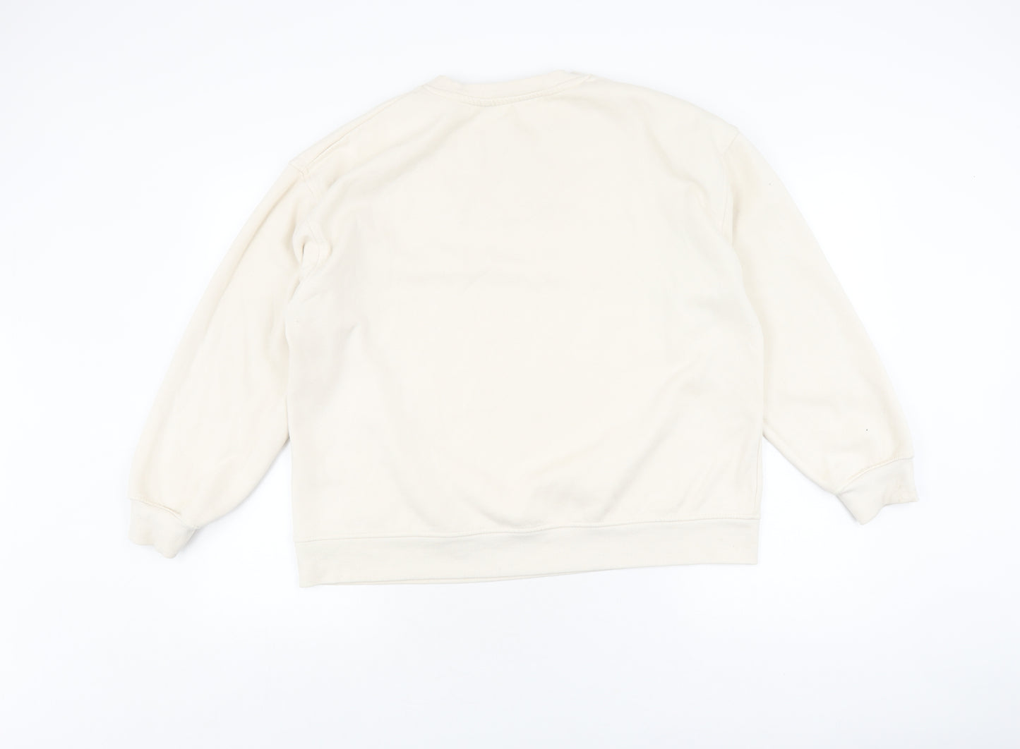 Dunnes Stores Women's White Pullover Sweatshirt Size 16