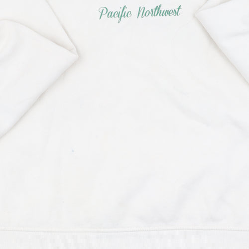 Dunnes Stores Women's White Pullover Sweatshirt Size 16