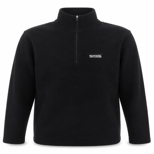 Regatta Black Fleece Unisex Pullover Sweatshirt M