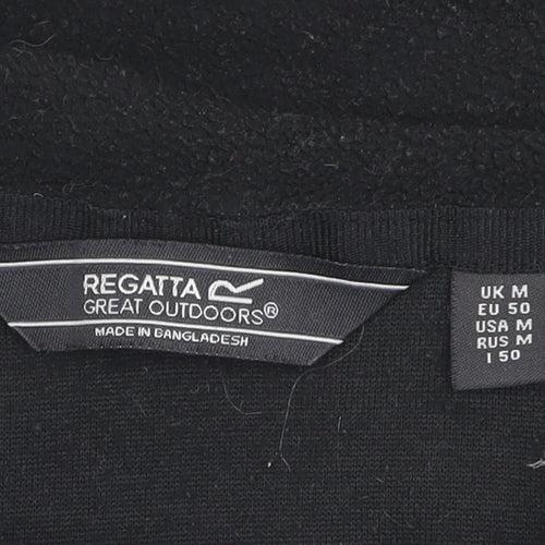 Regatta Black Fleece Unisex Pullover Sweatshirt M