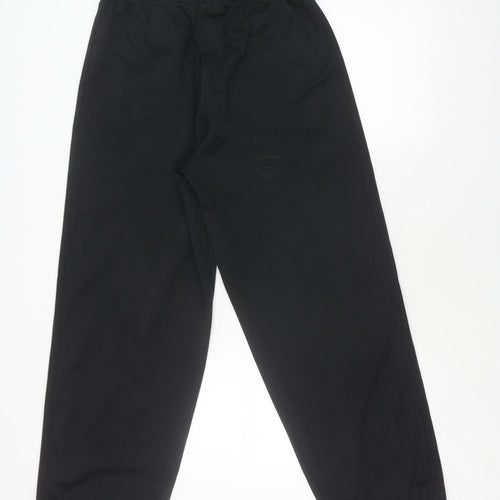 Adidas Men's Black Track Pants M Regular Fit