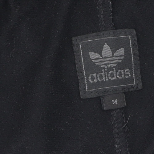 Adidas Men's Black Track Pants M Regular Fit