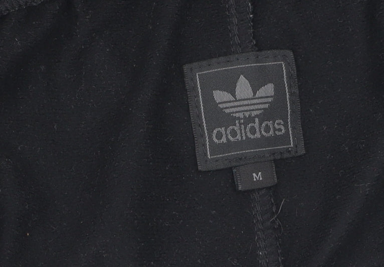 Adidas Men's Black Track Pants M Regular Fit