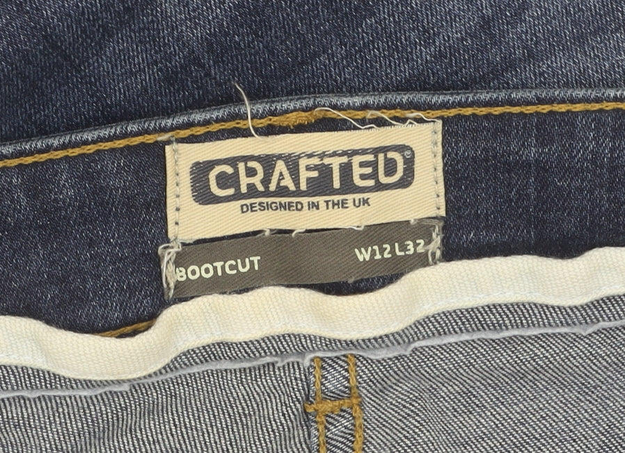 Crafted Women's Blue Bootcut Jeans Size 12