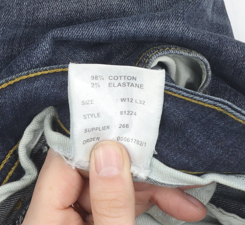 Crafted Women's Blue Bootcut Jeans Size 12