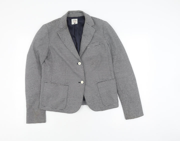 Gap Women's Black Striped Blazer, Size 10, Business Casual