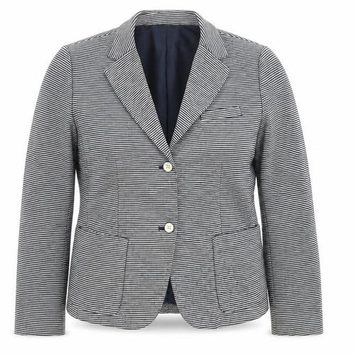 Gap Women's Black Striped Blazer, Size 10, Business Casual