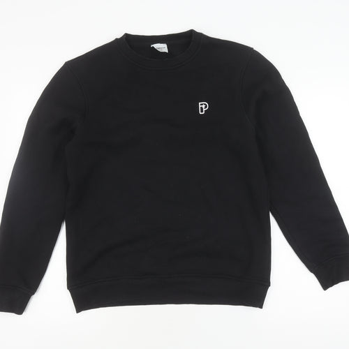 Progress Men's Black Medium Pullover Sweatshirt