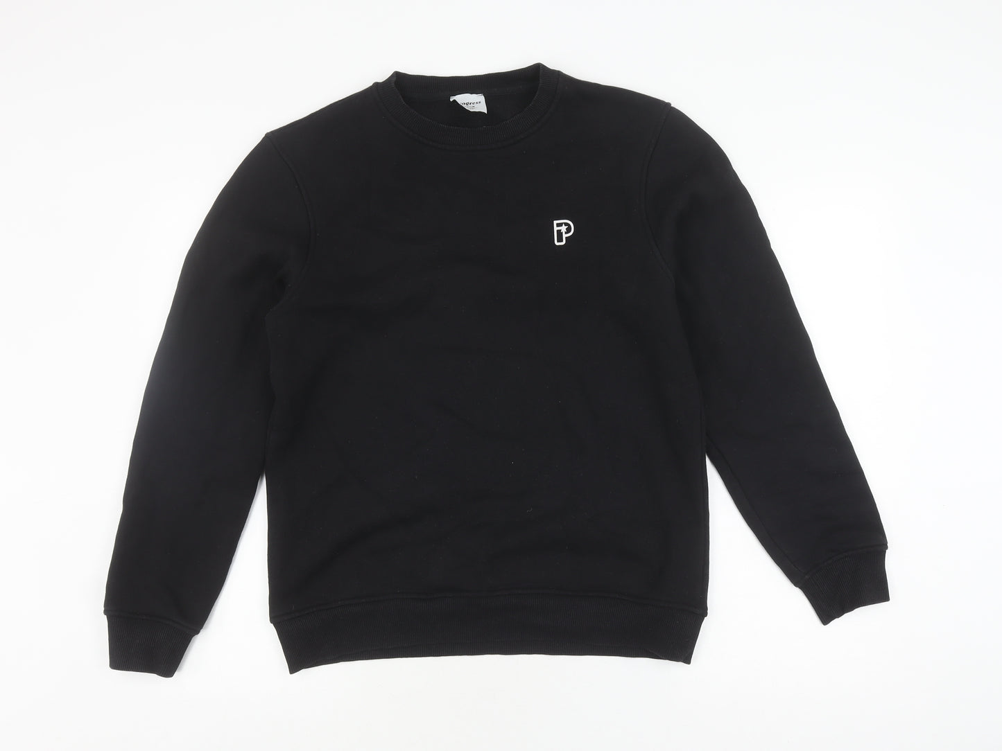 Progress Men's Black Medium Pullover Sweatshirt