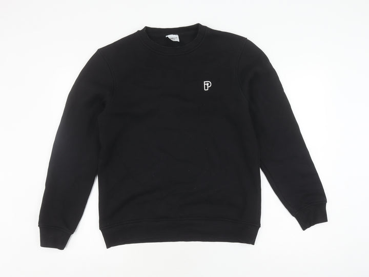 Progress Men's Black Medium Pullover Sweatshirt