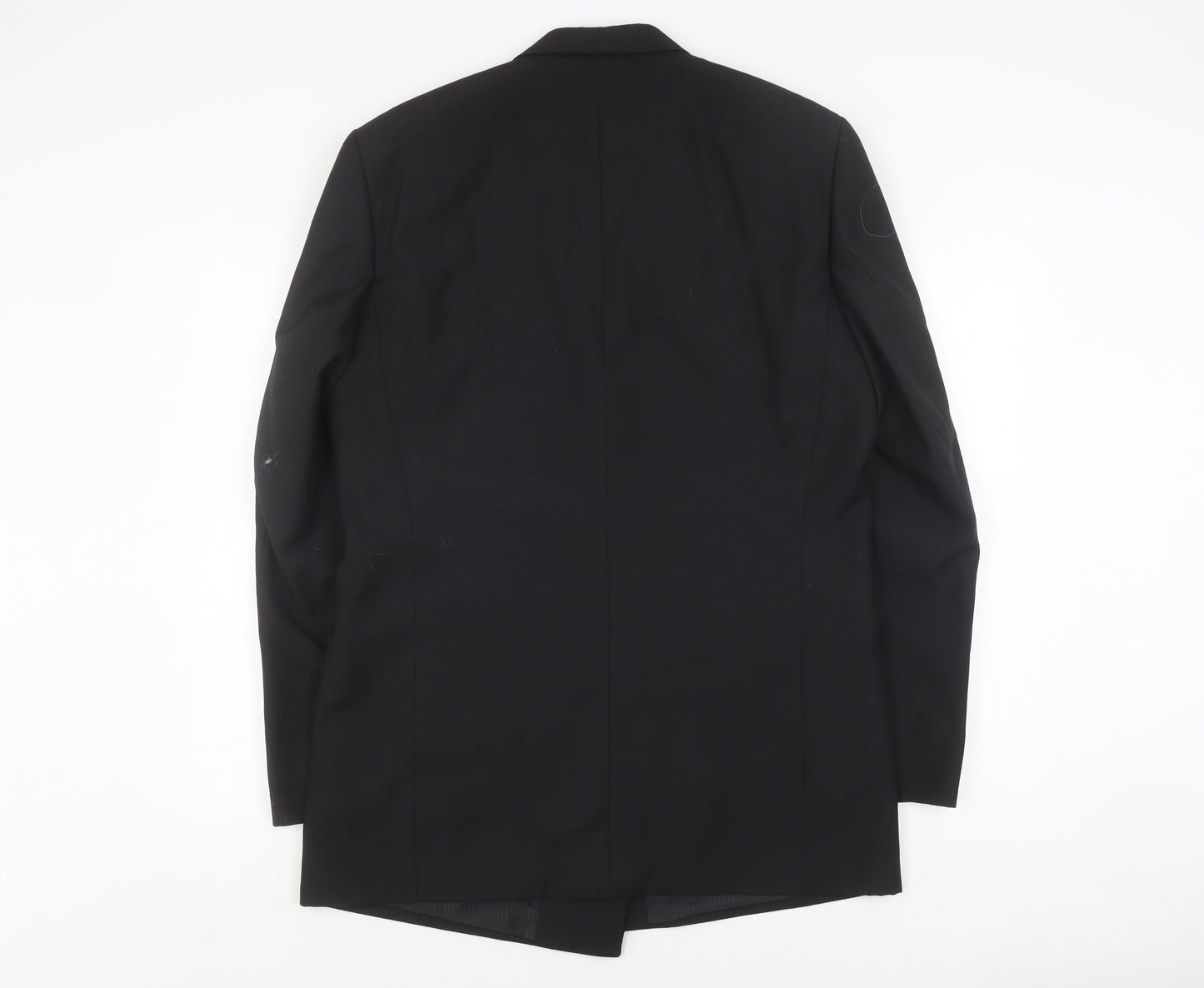 Varteks Men's Black Double-Breasted Tuxedo Blazer 42l