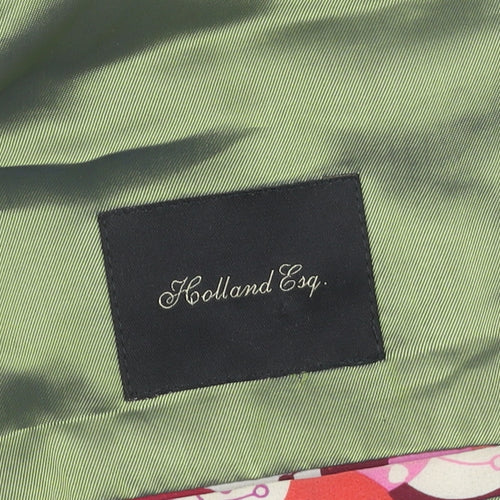 Holland Esquire Men's Black Blazer 40 Regular Fit