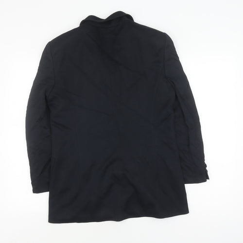 Gianfranco Ferre Women's Black Blazer Size 14 Classic Fit