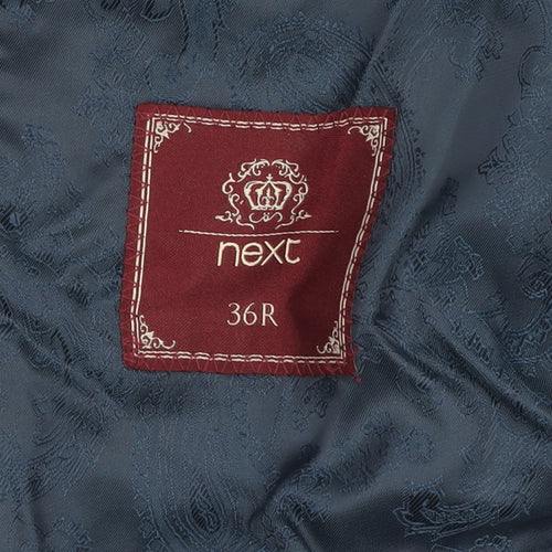 Next Men's Blue Blazer Size 36 Regular Fit
