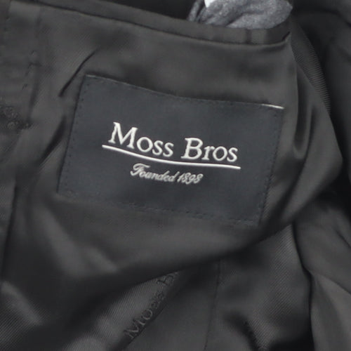 Moss Bros Men's Black Tuxedo Blazer - 40R