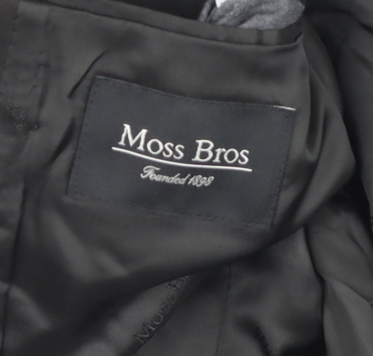 Moss Bros Men's Black Tuxedo Blazer - 40R
