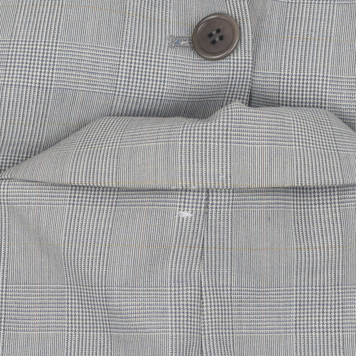 Marks and Spencer Men's Green 38 Blazer, Check Pattern