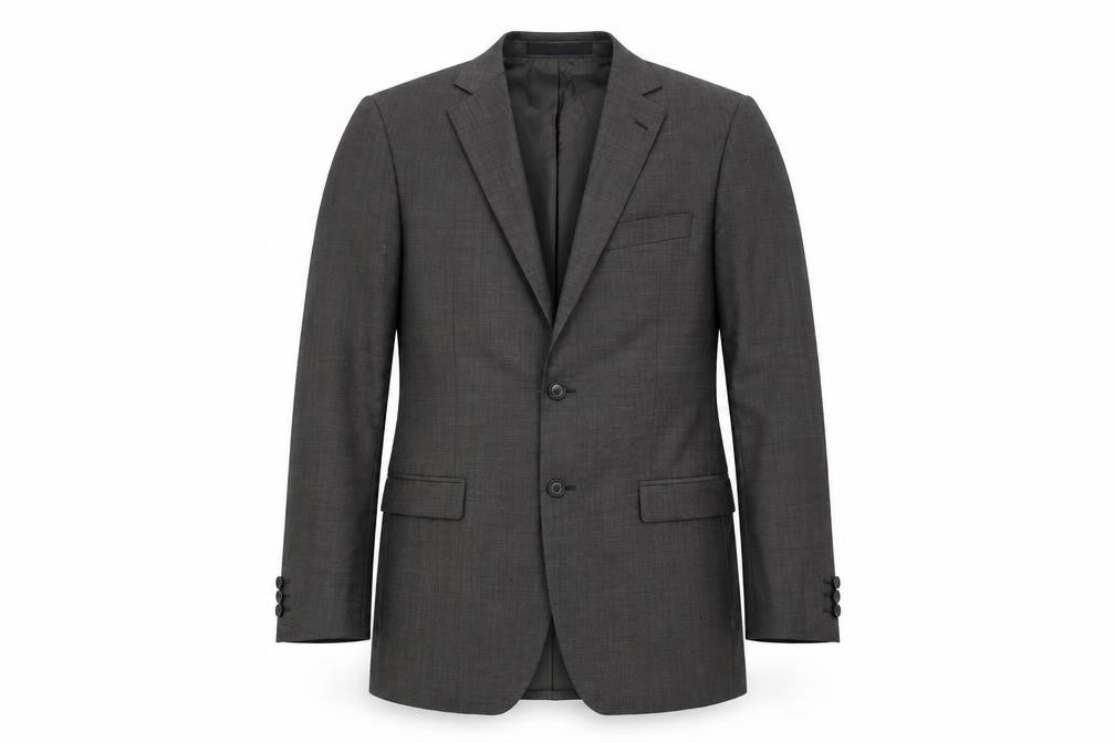 Front view of Marks & Spencer Men's Grey 38L Blazer