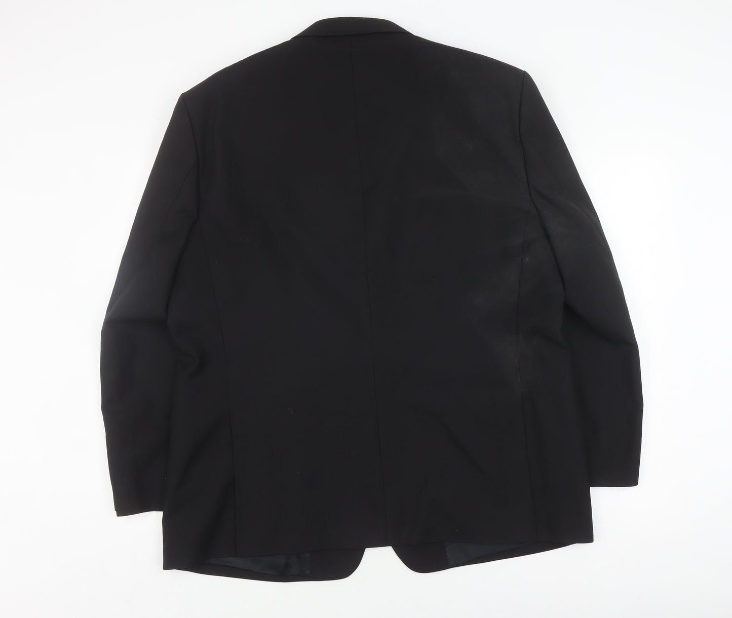 Hugo James Men's Black Blazer, Size 48 Regular Fit