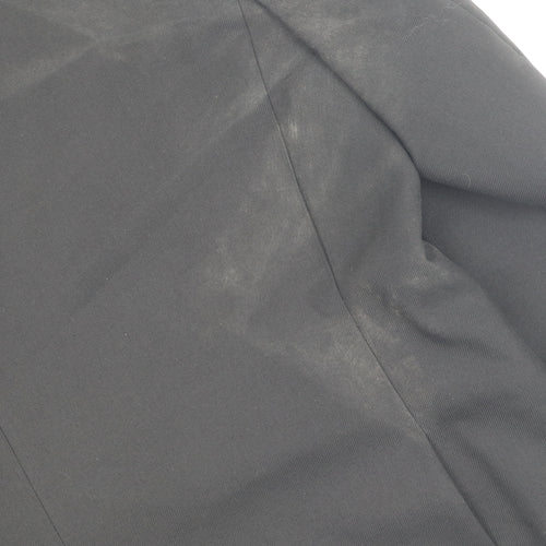 Hugo James Men's Black Blazer, Size 48 Regular Fit