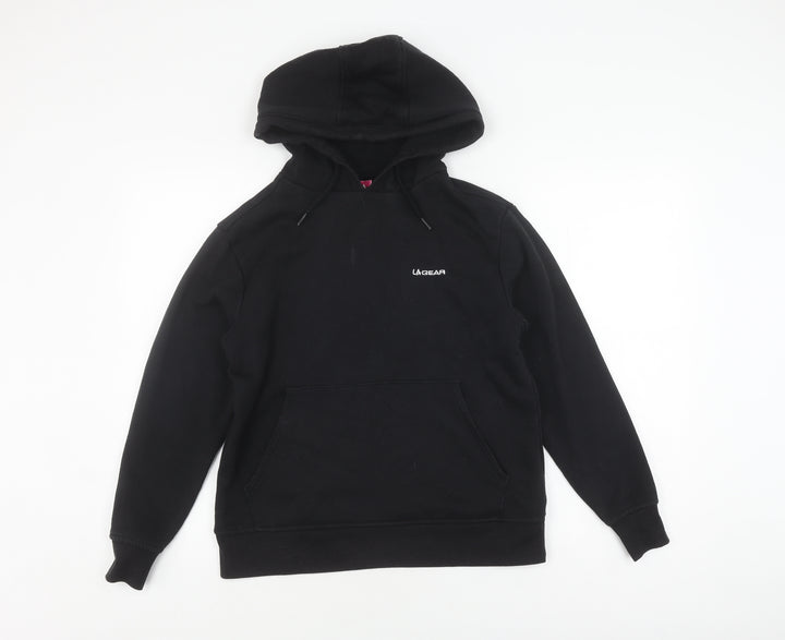 LA Gear Women's Black Pullover Hoodie Size 8