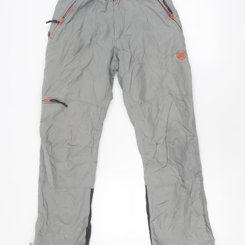 Triple Five Soul Men's Grey Jogger Trousers Size 6