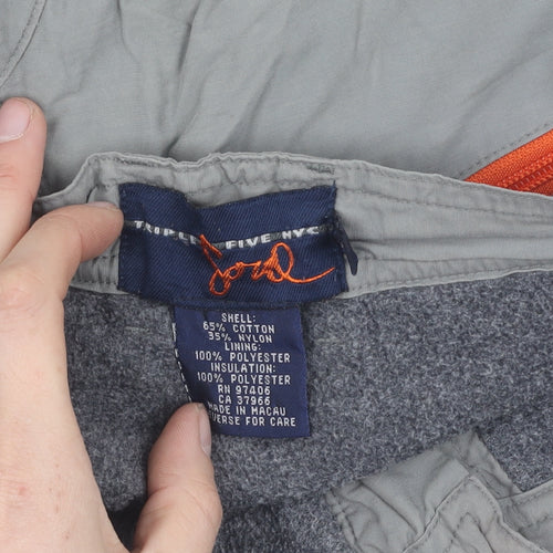 Triple Five Soul Men's Grey Jogger Trousers Size 6