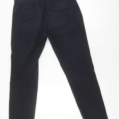 Next Men's Black Slim Fit Chino Trousers - 32R Casual Style