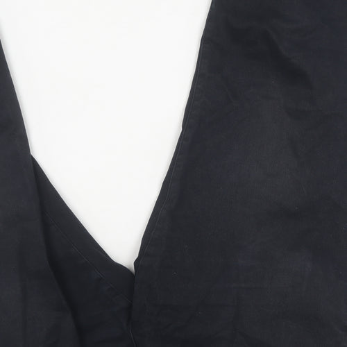 Next Men's Black Slim Fit Chino Trousers - 32R Casual Style