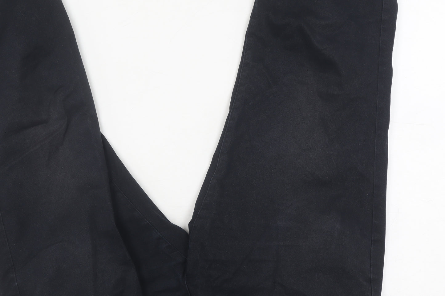 Next Men's Black Slim Fit Chino Trousers - 32R Casual Style