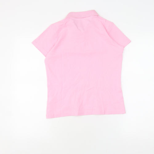 Tommy Hilfiger Pink Polo Shirt for Unisex Kids