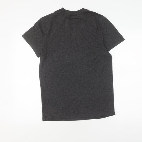 Rick and Morty Men's Black Graphic T-Shirt, Size S